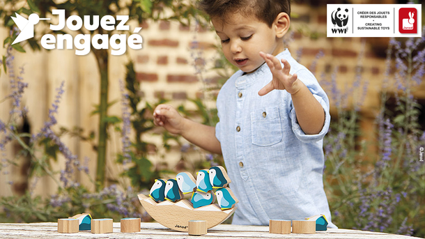 Janod x WWF: Sensibilisez vos enfants à l'écologie et à la biodiversité à travers le jeu !