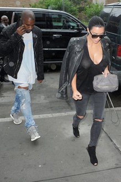 Kanye West et Kim Kardashian