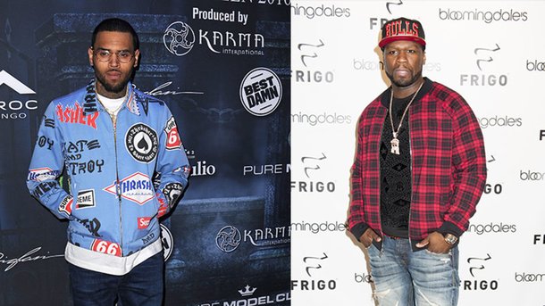 Chris Brown part en tournée avec 50Cent!