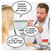 Blague Docteur, pourquoi ai-je eu des triplets ?