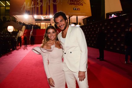 Amir et sa femme Lital - NRJ Music Awards 2017