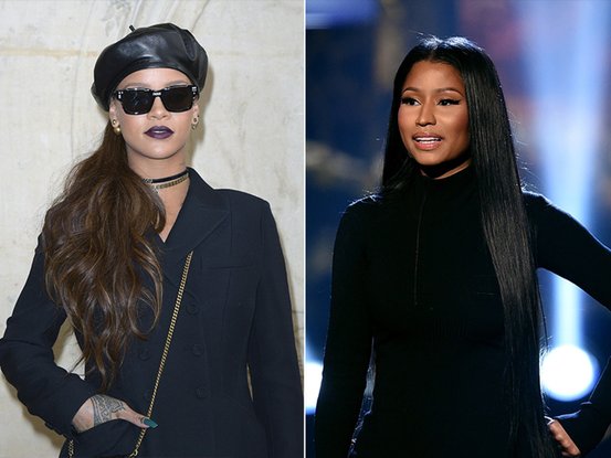 Rihanna et Nicki Minaj 