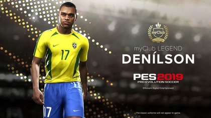 Le joueur de légende Denilson, annoncé dans myClub