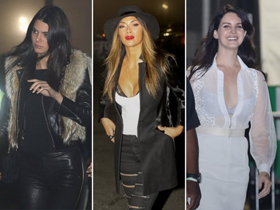 Kendall Jenner, Nicole Scherzinger et Lana Del Rey