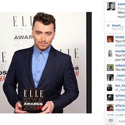 Sam Smith-Elle Awards