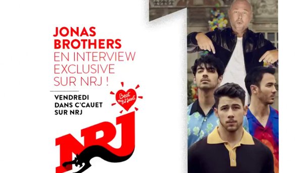 Les Jonas Brothers en interview exclusive chez Cauet sur NRJ!