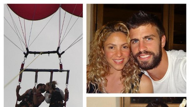 Shakira partage ses photos de vacances !