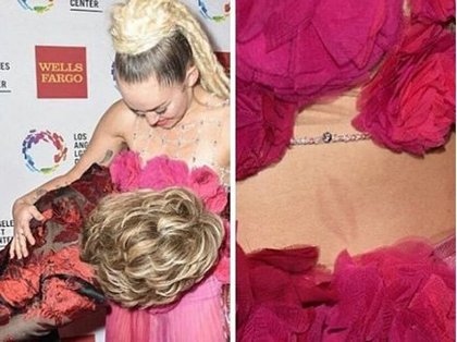 Jane Fonda et Miley Cyrus