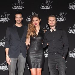 Tarek Boudali, Charlotte Gabris et Philippe Lacheau - NRJ Music Awards 2017