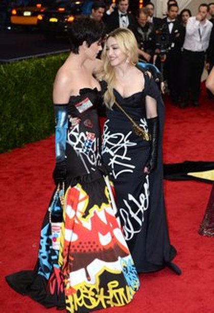 Katy perry et Madonna - Met Gala 2015