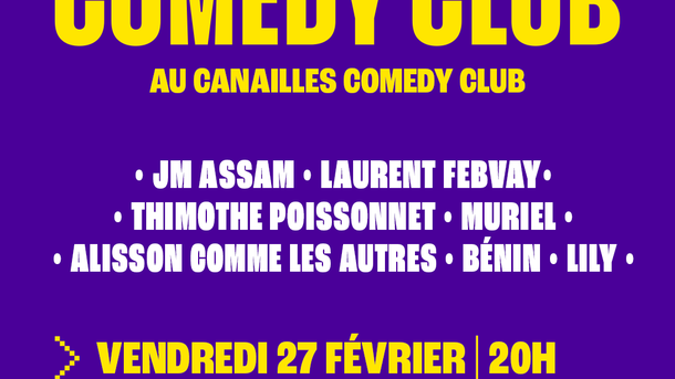 Rire & Chansons Comedy Club du 27 février 2026 à Marseille !