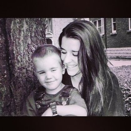 Justin Bieber et sa maman
