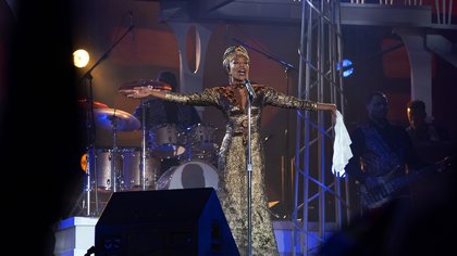 Naomi Ackie in TRISTAR pictures I WANNA DANCE WITH SOMEBODY