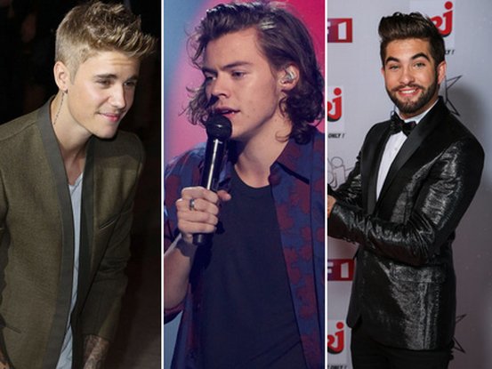 Justin Bieber, Harry Styles et Kendji Girac