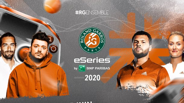 Roland-Garros eSeries : des joueurs professionnels et des stars s'affrontent en direct pour la bonne cause !