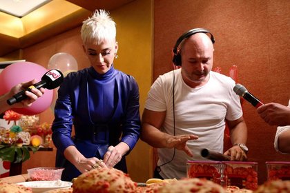 Katy Perry chez Cauet sur NRJ