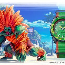 montre Seiko X Street Fighter V
