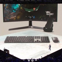 Le petit dock Samsung DeX transforme le Note 8 en PC d'appoint, compatible avec certains jeux en plein écran