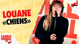 Louane "Chiens" en live chez Camille Combal sur NRJ