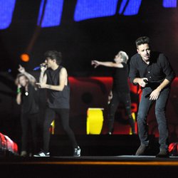 Les One Direction en concert à Chicago
