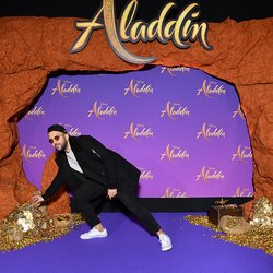 Jhon Rachid - Avant-première "Aladdin"