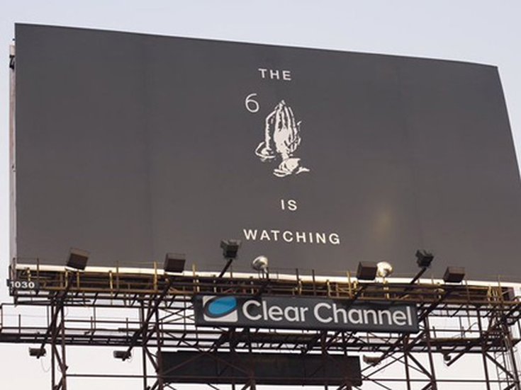 Le mysterieux panneau publicitaire de Drake 