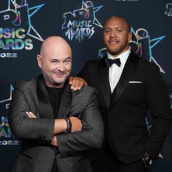 Cauet et Ciryl Gane - Photocall des NRJ Music Awards 2022