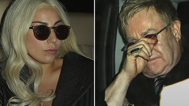 Lady Gaga retrouve Elton John pour un diner!