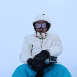 CAUET et l'équipe à Tignes