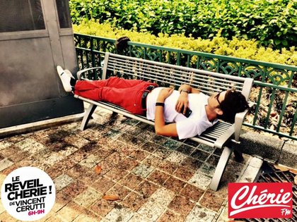 Vincent se repose avant la dernière matinale