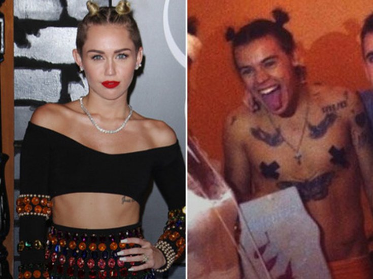Miley Cyrus et Harry Styles 