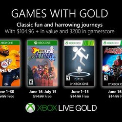 Games With Gold juin 2019 : les jeux offerts en image