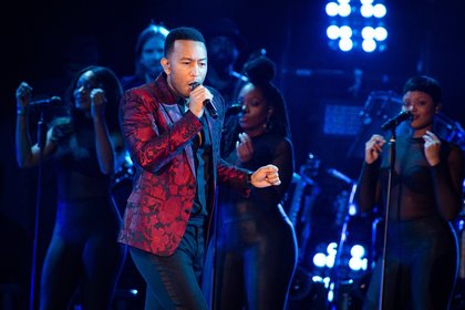 John Legend à l'AccorHotels Arena de Paris, 4 septembre 2017