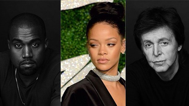 Rihanna : un trio avec Kanye West et Paul McCartney?
