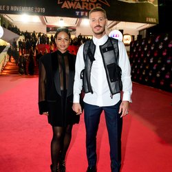 M Pokora et Christina Milian - Montée des Marches NRJ Music Awards 2019