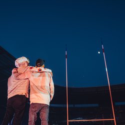 Bigflo & Oli en répétition au Stade de France (Finale TOP 14)