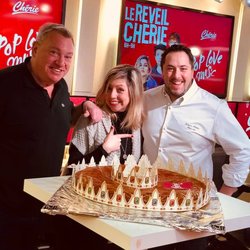 Le Réveil Chérie fête la galette avec le chef de la Maison Pottier.