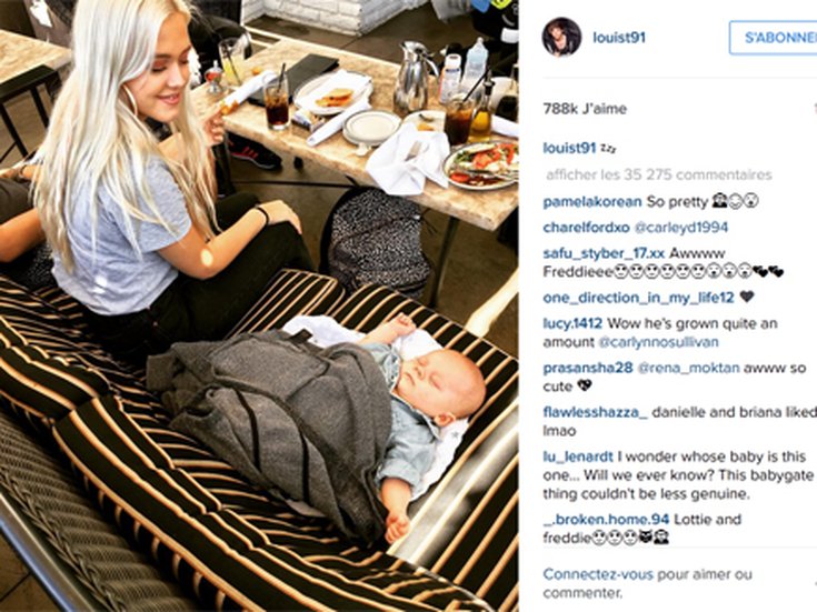 Louis Tomlinson dévoile une adorable photo de son fils