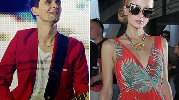 Matthew Bellamy fait la fête avec Paris Hilton!
