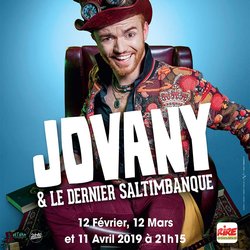 Jovany - Grand Point Virgule - affiche - Rire & Chansons - et le dernier saltimbanque