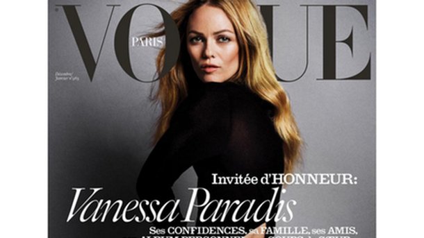 Vanessa Paradis : la couverture sexy de Vogue