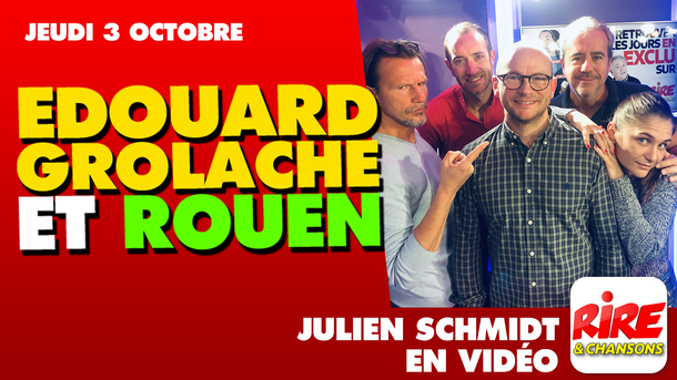 Humour - Julien Schmidt - Rouen - Edouard Grolache, responsable de l’étude toxicologique dirigée par le gouvernement - Le top de l'actu
