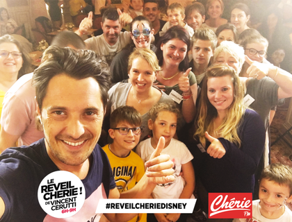 Les auditeurs du Réveil Chérie de Vincent Cerutti sont là !