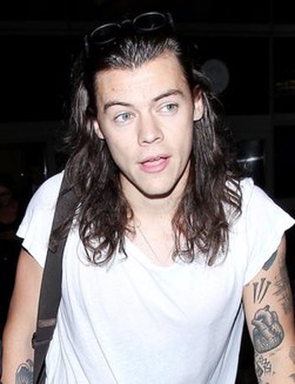 Harry Styles à son arrivée à Los Angeles