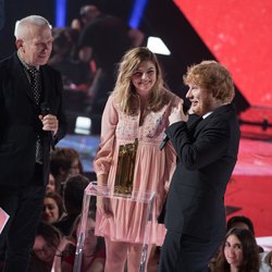 Jean-Paul Gaultier, Louane et Ed Sheeran - NRJ Music Awards 2017