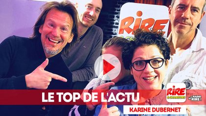 Karine Dubernet - Le top de l'actu - 9 janvier 2018 - photo - Rire & Chansons