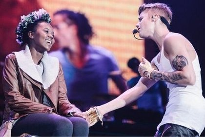 Justin Bieber: Merveilleux moment hier soir.#capetown #BELIEVEtour