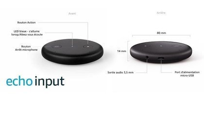 Amazon Echo Input en image
