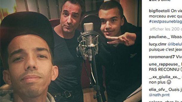 Bigflo & Oli : en studio avec Jean Dujardin