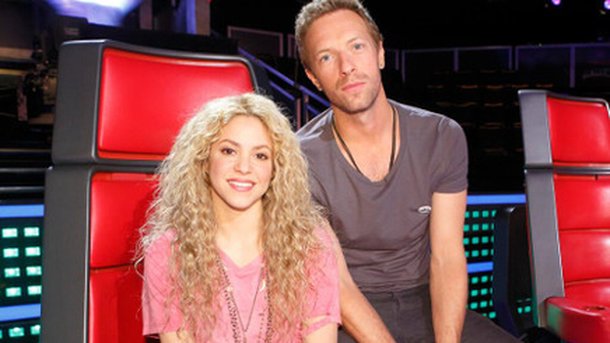 Chris Martin : dans le fauteuil rouge de Shakira !